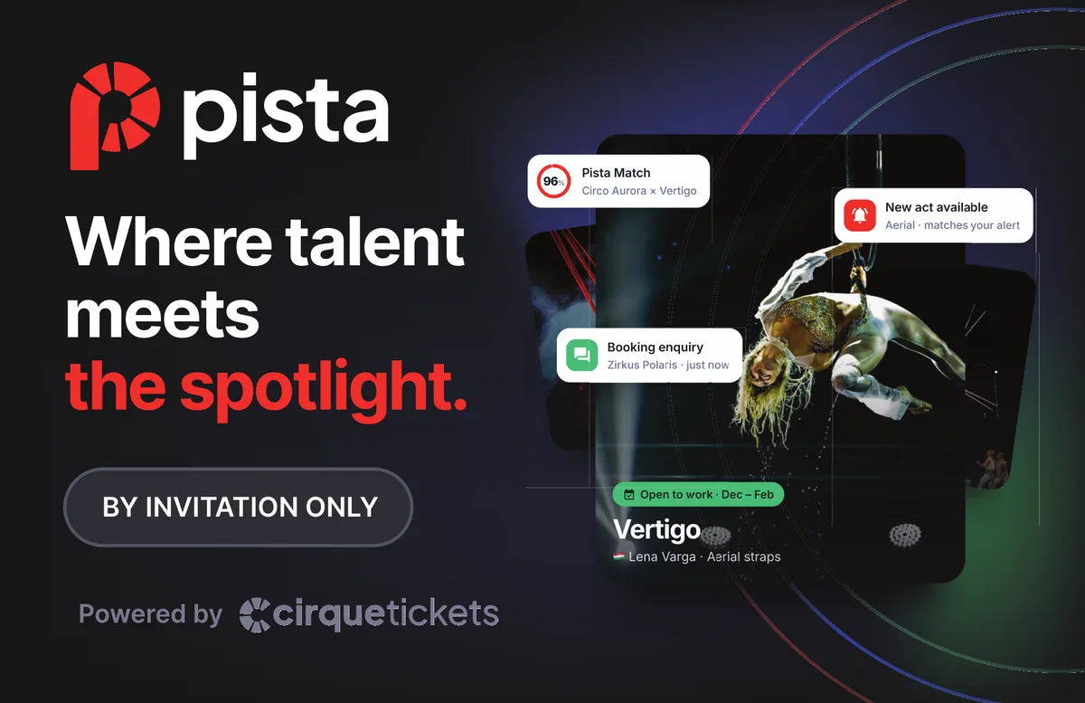 The Pista invitation card